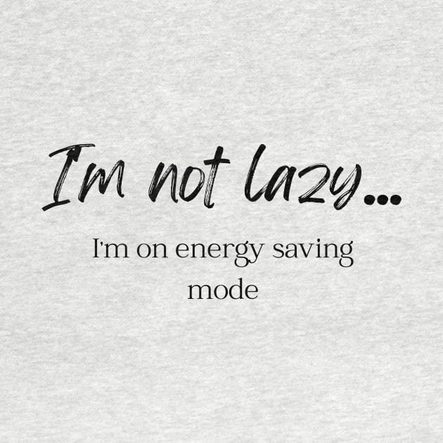 I'm not lazy by Chronically Thriving